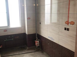 地砖铺贴及地面找平施作