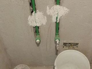 水电线管开槽施工