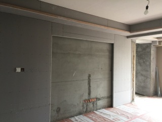石膏板吊顶施作