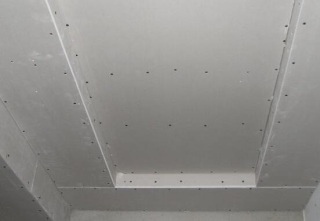 石膏板吊顶施作
