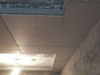 石膏板吊顶施作