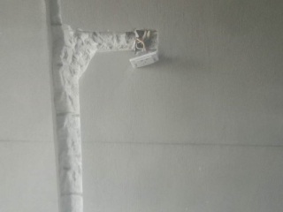 水、电管开槽施工