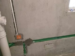 水电线管开槽施工