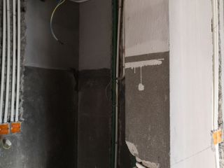 水电线管开槽施工