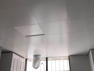 石膏板吊顶施作