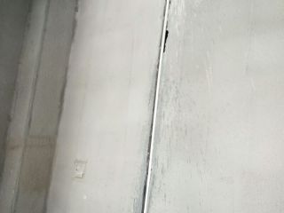水、电管开槽施作