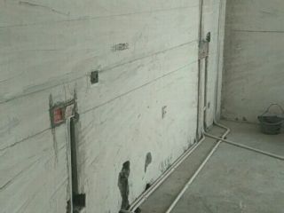 强、弱电布管，穿线施作