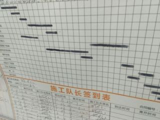 现场背景墙及隔墙施作
