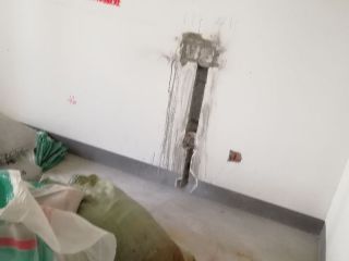 水电线管开槽施工