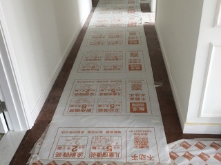 套装门、踢脚线安装