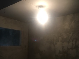 水、电管开槽施作