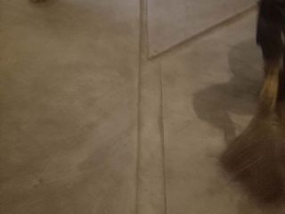 水、电管开槽施作