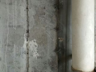 水、电管开槽施作