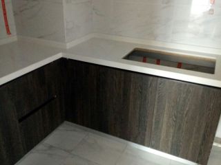 集成吊顶及橱柜柜体安装