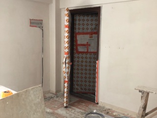 墙、顶面腻子批嵌