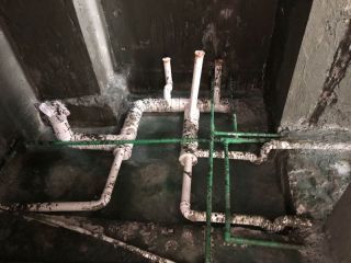 强、弱电路穿线施作