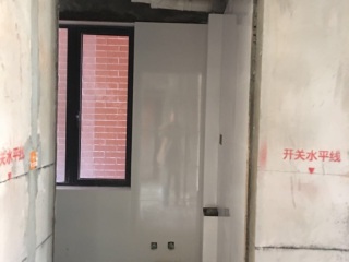 地砖铺贴及地面找平施作