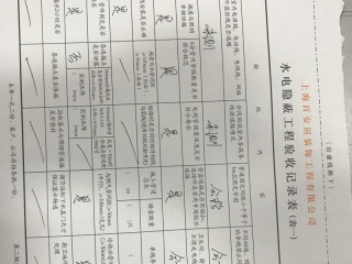 隐蔽工程 验收