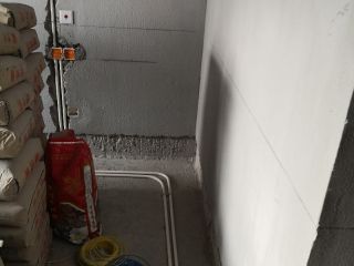水电线管开槽施工