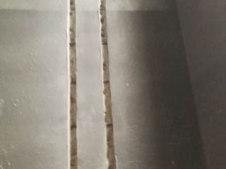 水、电管开槽施作