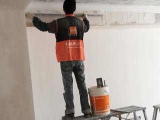 墙、顶面腻子批嵌