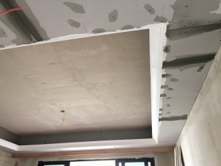 石膏板吊顶施作