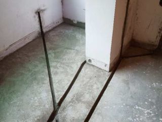 水电线管开槽施工