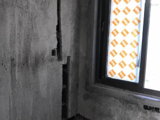 水、电管开槽施工