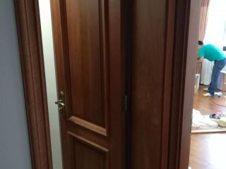 成品门及墙纸铺贴