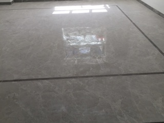 地砖铺贴及地面找平施作