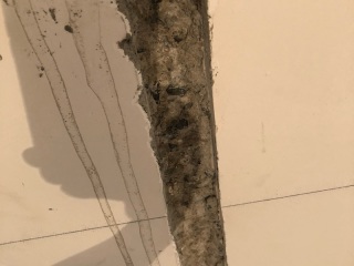 水、电管开槽施工
