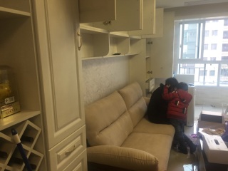成品门及墙纸铺贴