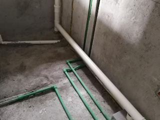 强、弱电布管，穿线施作