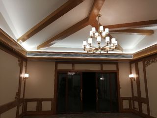 现场木制品造型施作
