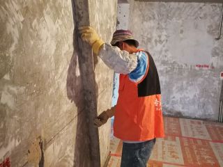 墙、顶面腻子批嵌