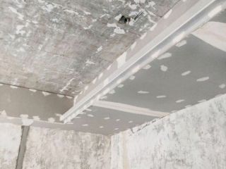 石膏板吊顶施作