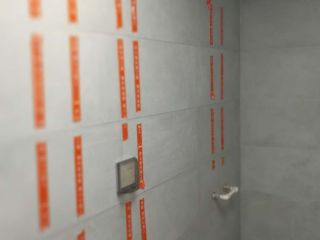 厨房、卫生间墙砖施作