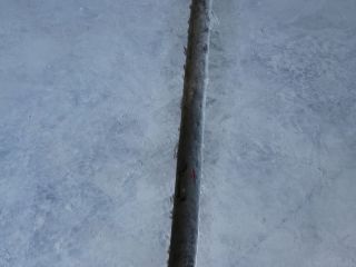 水、电管开槽施作