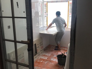 成品门及墙纸铺贴