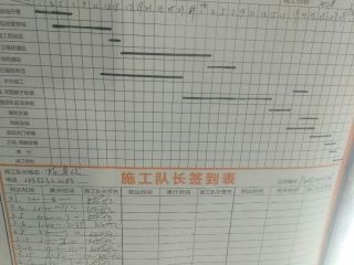 现场背景墙及隔墙施作