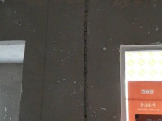 水、电管开槽施作