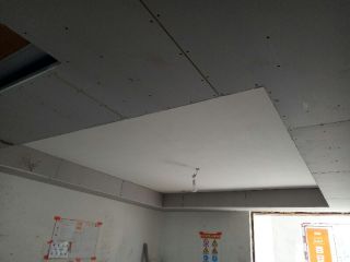 石膏板吊顶施作