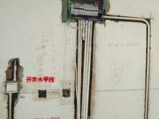 强、弱电布管，穿线施作