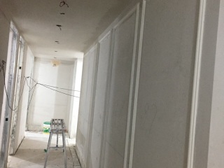 墙、顶面腻子批嵌