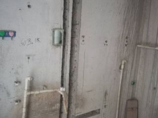 水、电管开槽施作