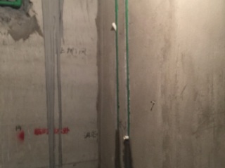 水电线管开槽施工