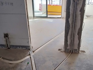 水电线管开槽施工