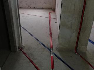 强弱电路排管穿线施作