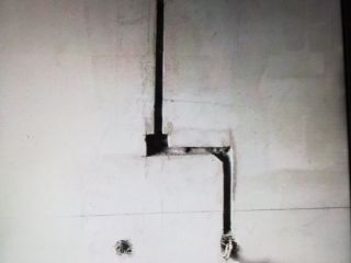 水、电管开槽施作