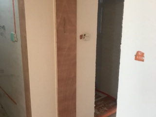 现场木制品造型施作